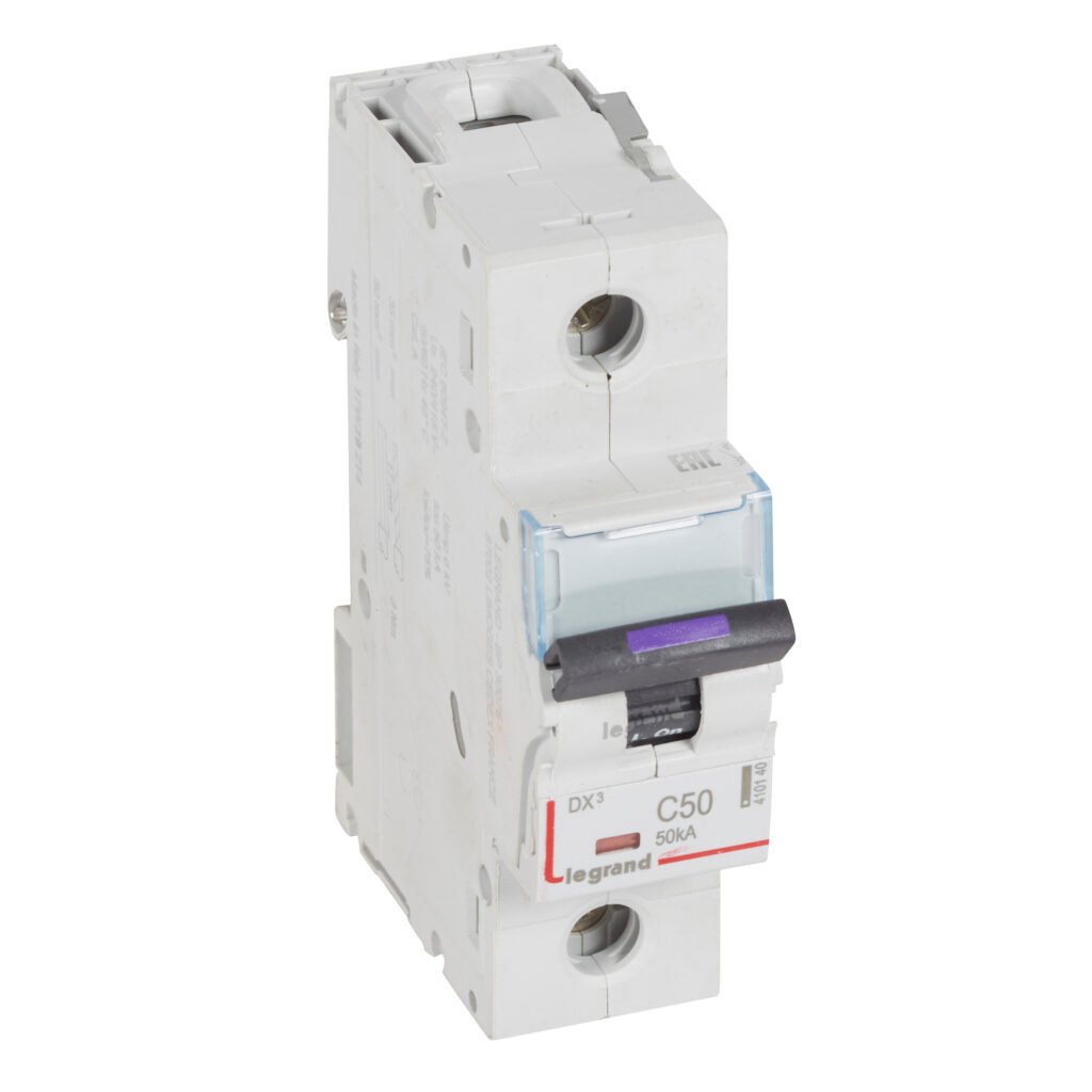 Disjoncteur Legrand DX³ 1P 50A courbe C 50kA