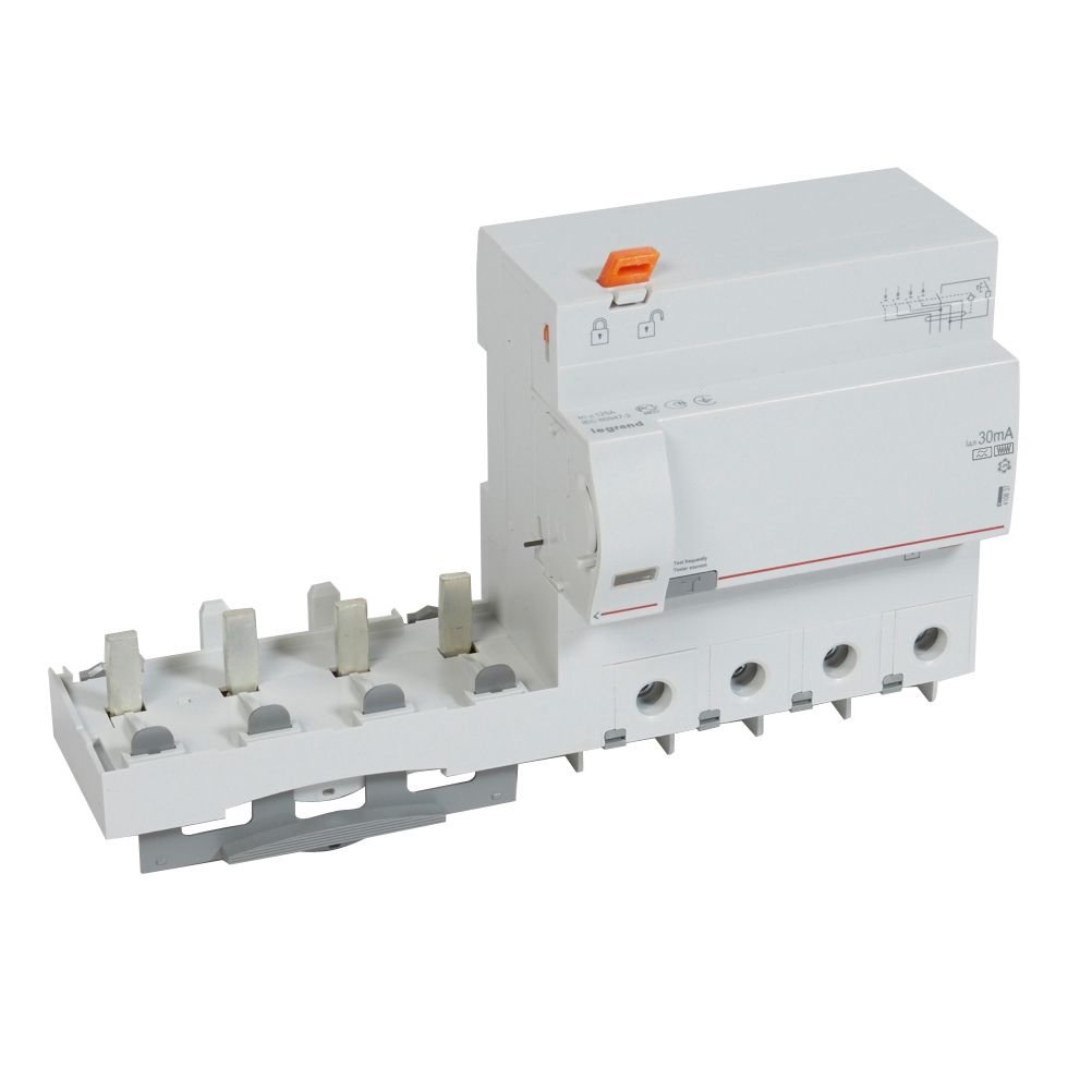 Bloc différentiel Legrand DX3 BDA 4P 125A F 30mA 410637