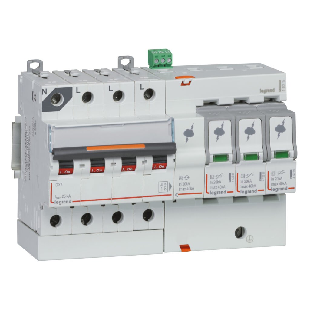 Parafoudre Legrand T2 40kA 3P+N avec SD 412215