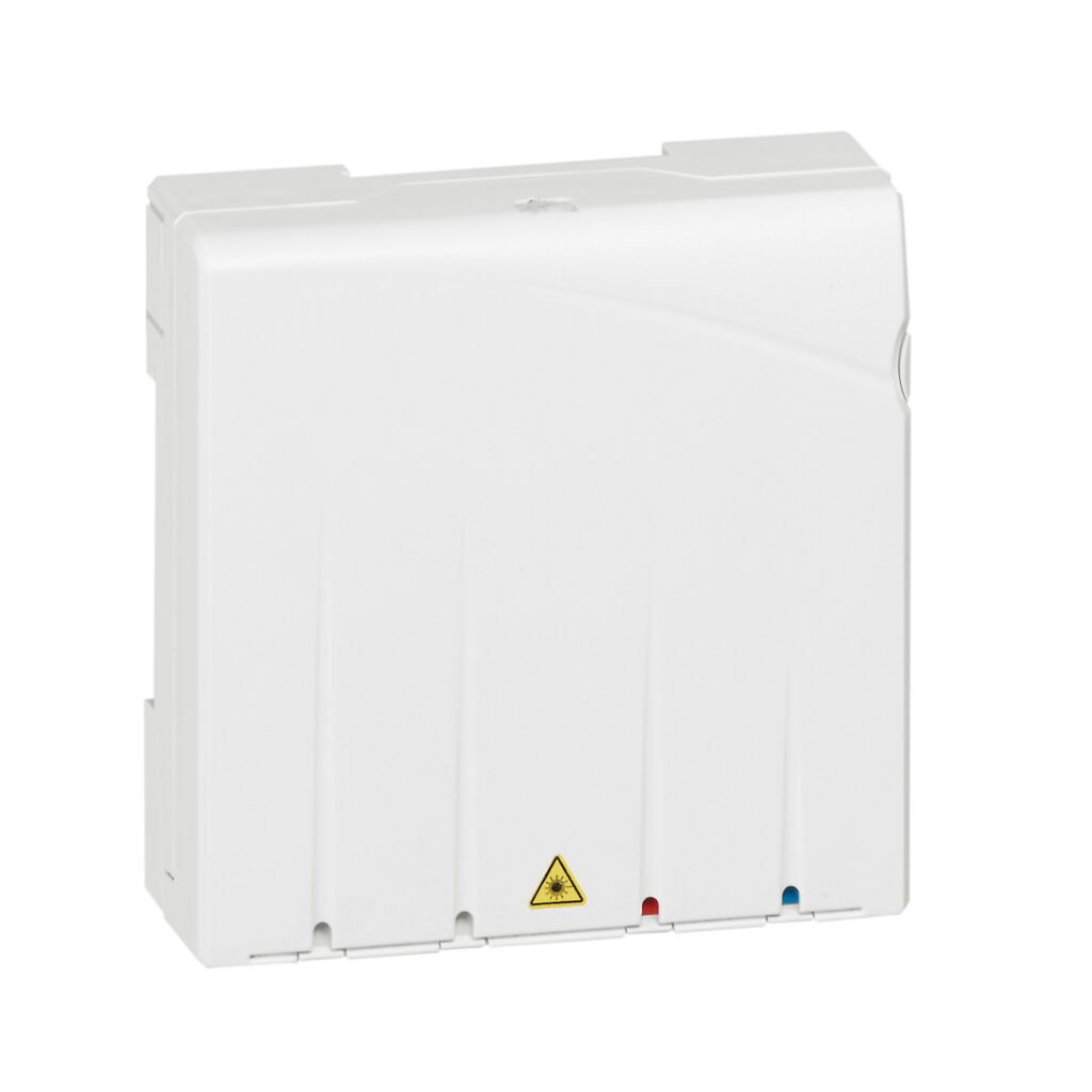 Coffret de communication PTO 1 FO NUE AVEC RACCORD Home System Legrand 413050