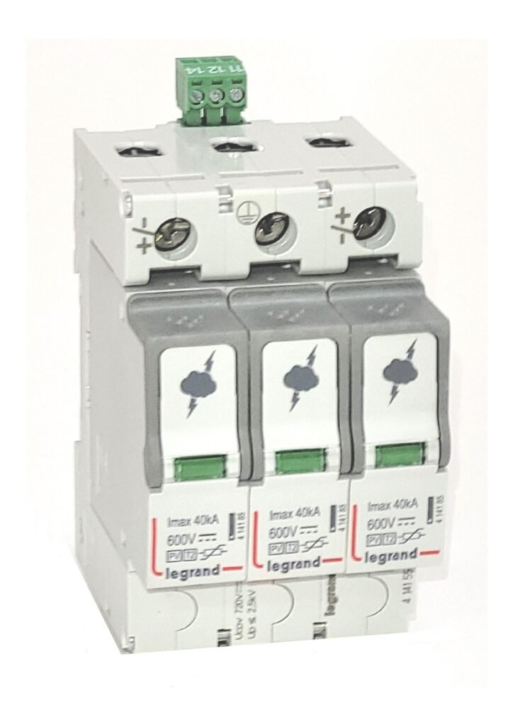 PARAFOUDRE PV 600V photovoltaïque Legrand 414155