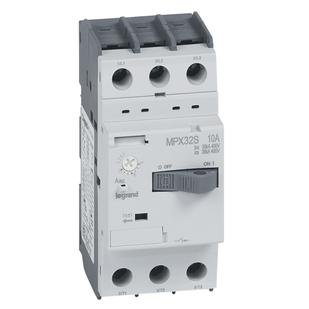Disjoncteur moteur Legrand MPX³32S 6-10A 417310