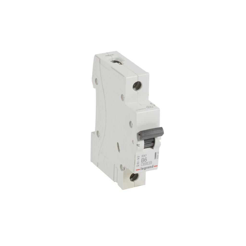 Disjoncteur Legrand RX³ 1 pôle 6 A courbe B 419133