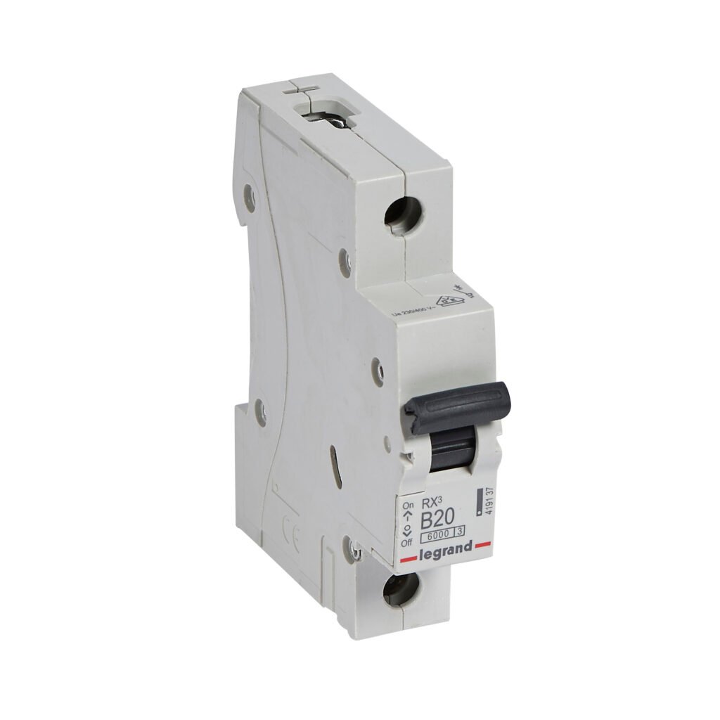 Disjoncteur Legrand RX³ 1 pôle 20 A courbe B 419137