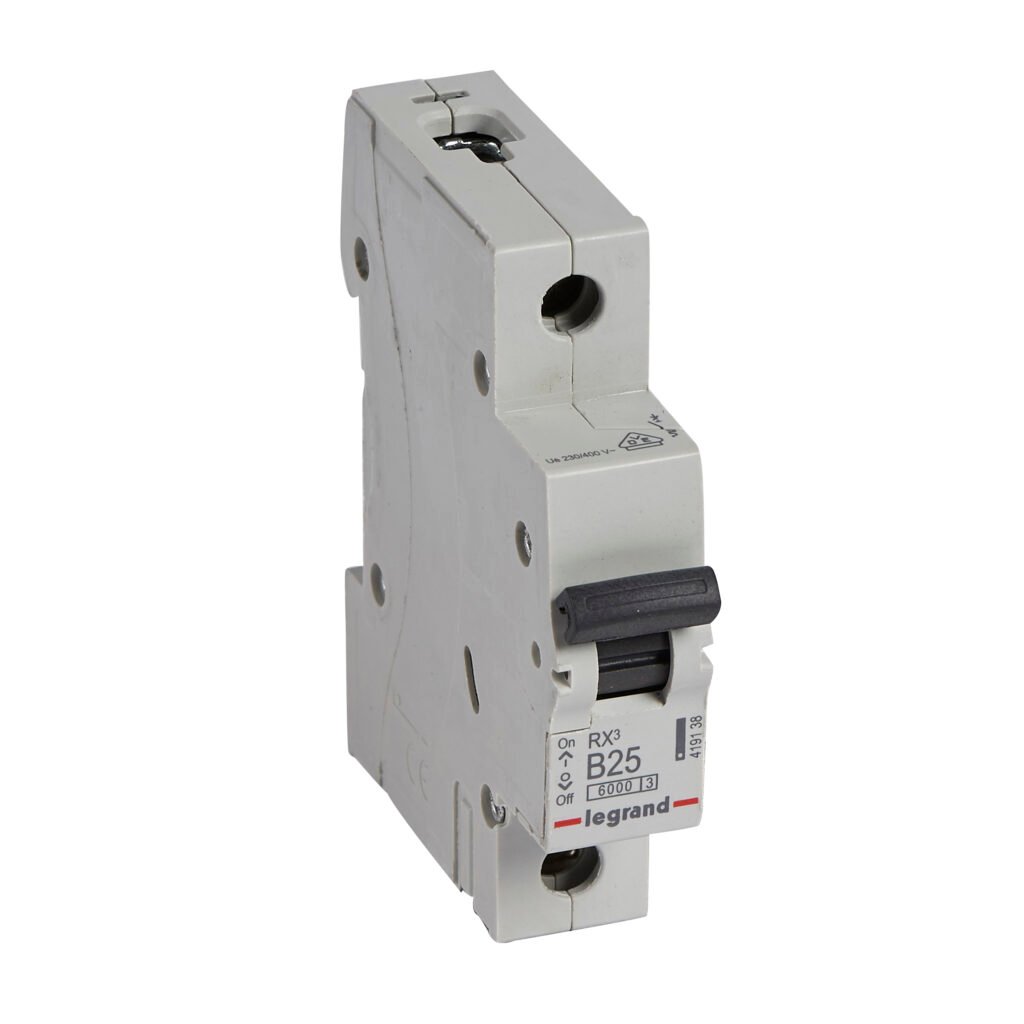 Disjoncteur Legrand RX³ 1 pôle 25 A courbe B 419138