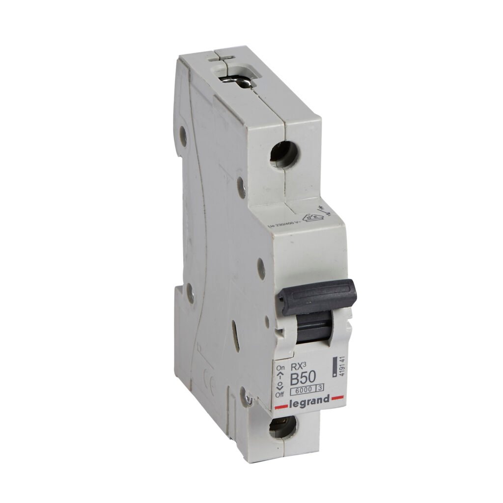 Disjoncteur Legrand RX³ 1 pôle 50 A courbe B 419141