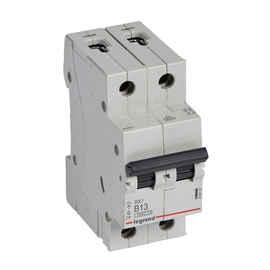 Disjoncteur Legrand RX³ 2 pôles 13 A courbe B 419157