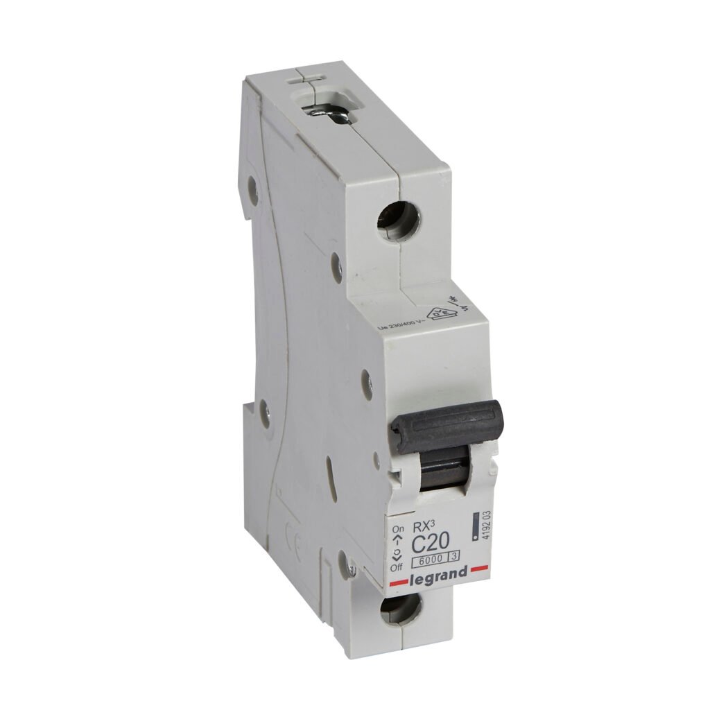 Disjoncteur Legrand RX³ 1 pôle 20 A courbe C 419203