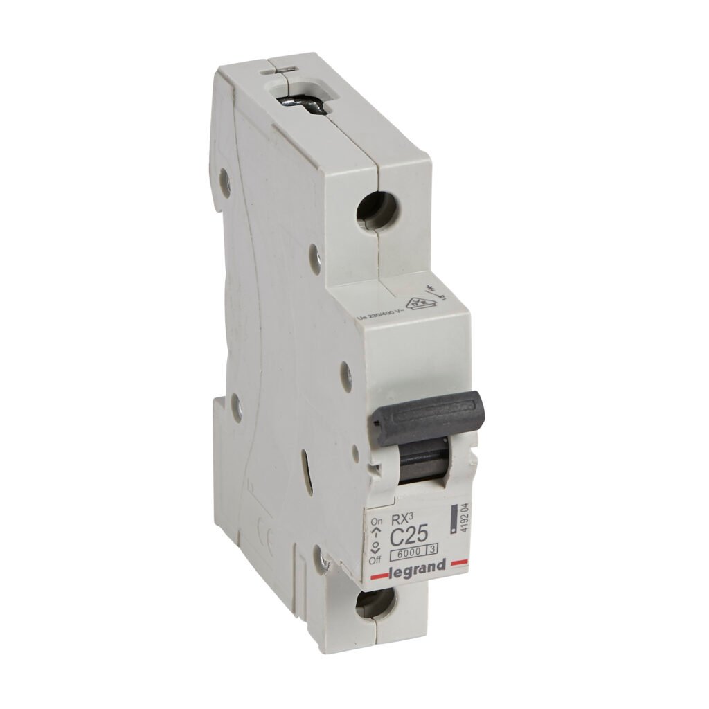 Disjoncteur Legrand RX³ 1 pôle 25 A courbe C 419204
