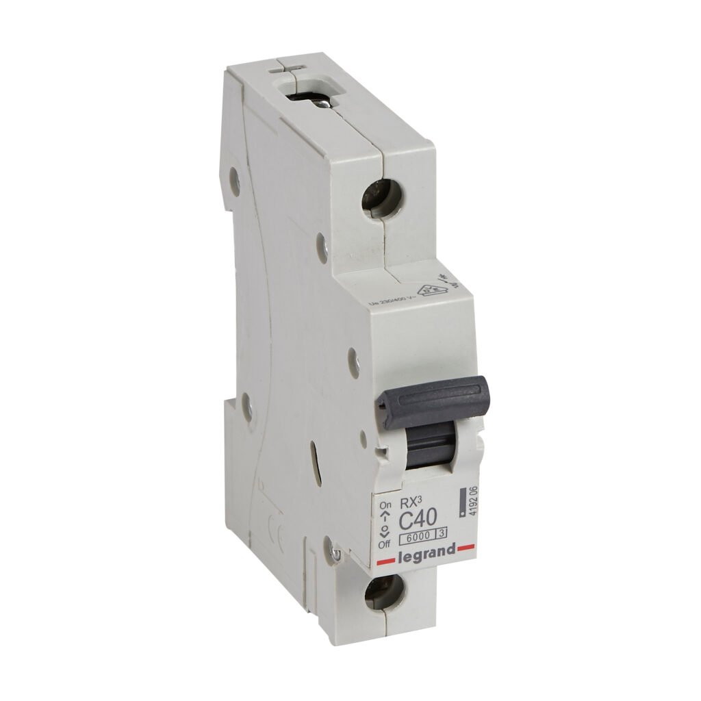 Disjoncteur Legrand RX³ 1 pôle 40 A courbe C 419206