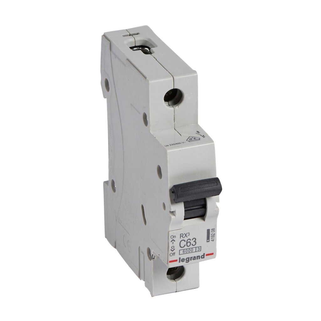 Disjoncteur Legrand RX³ 1 pôle 63 A courbe C 419208