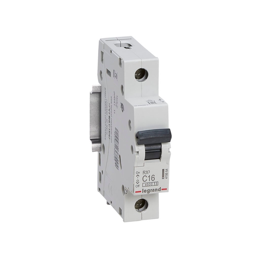 Disjoncteur Legrand RX³ 1 pôle 16 A courbe C 419664