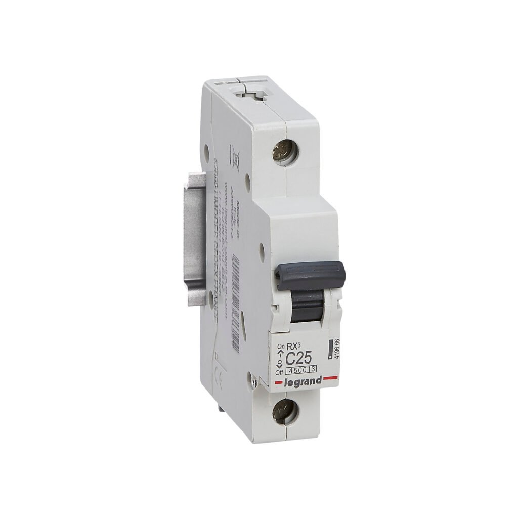 Disjoncteur Legrand RX³ 1 pôle 25 A courbe C 419666