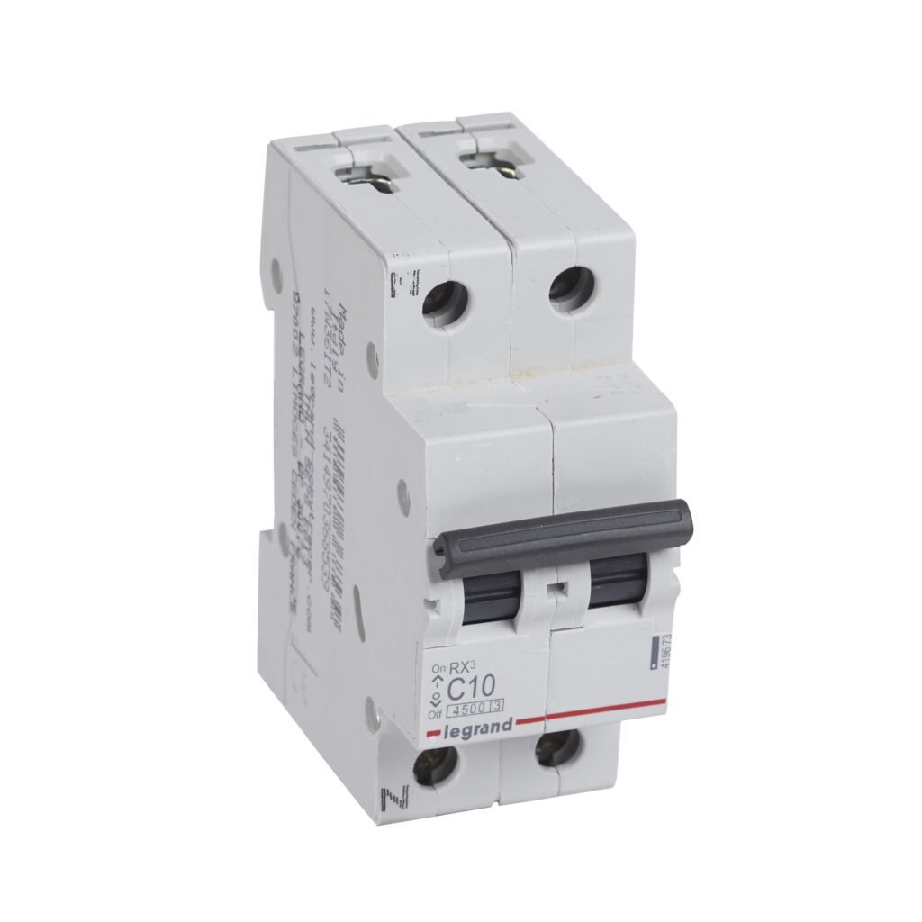 Disjoncteur Legrand RX³ 1 pôle + neutre 10 A courbe C 419673