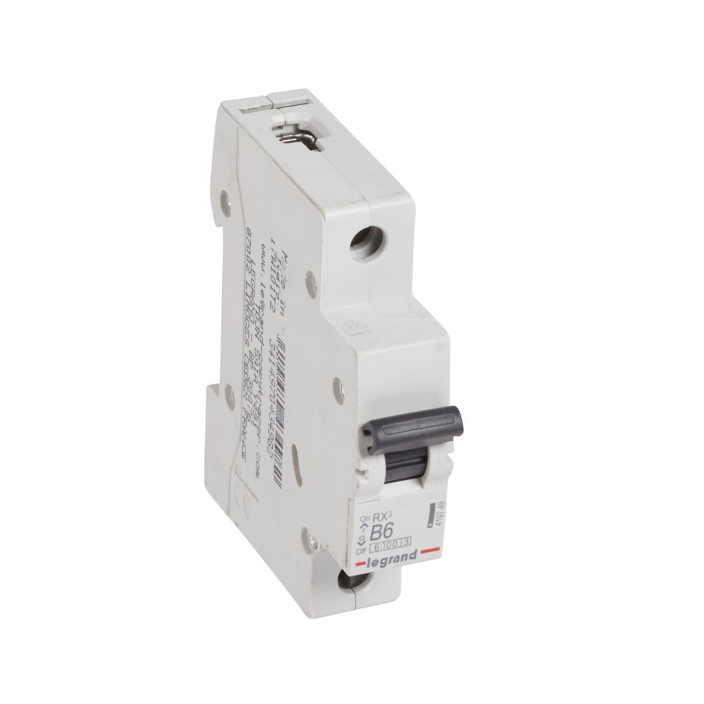 Disjoncteur Legrand RX³ 1 pôle 6 A courbe B 419749