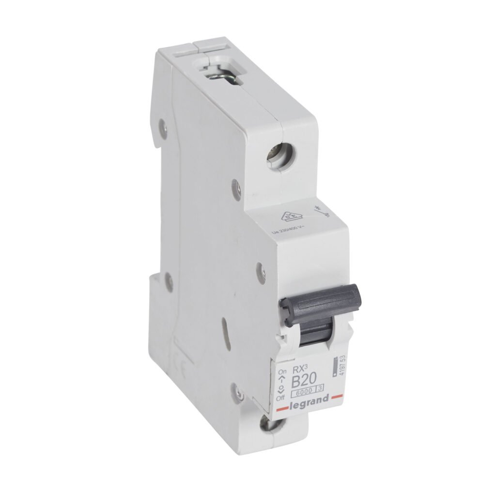 Disjoncteur Legrand RX³ 1 pôle 20 A courbe B 419753
