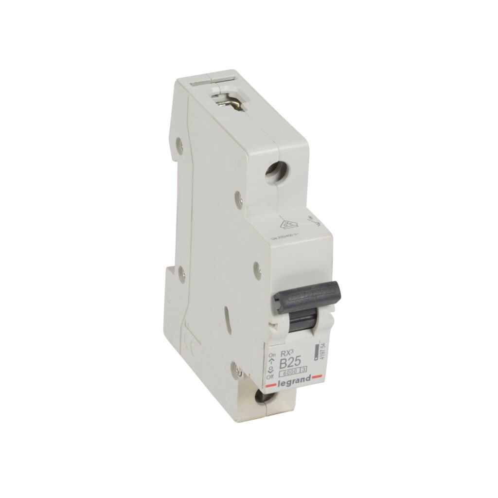 Disjoncteur Legrand RX³ 1 pôle 25 A courbe B 419754