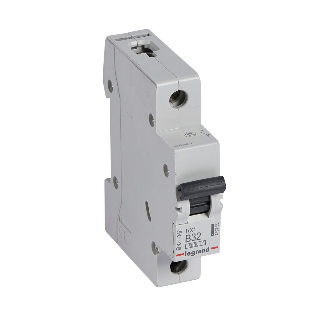 Disjoncteur Legrand RX³ 1 pôle 32 A courbe B 419755