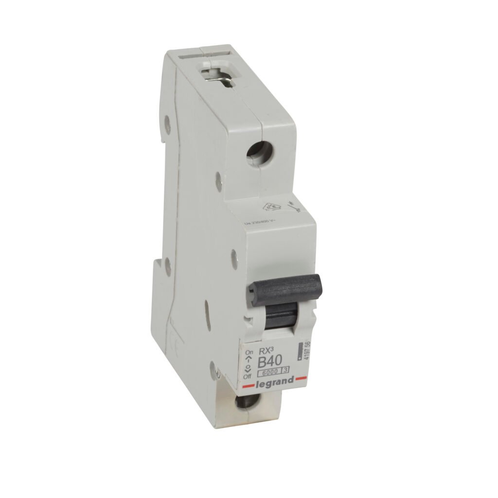 Disjoncteur Legrand RX³ 1 pôle 40 A courbe B 419756