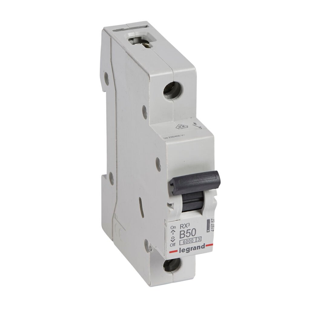 Disjoncteur Legrand RX³ 1 pôle 50 A courbe B 419757