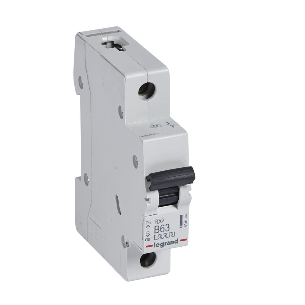 Disjoncteur Legrand RX³ 1 pôle 63 A courbe B 419758