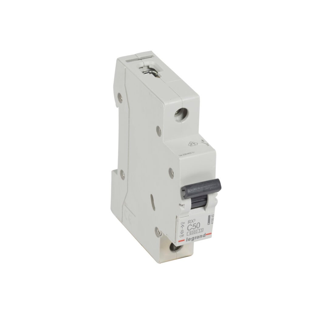 Disjoncteur Legrand RX3 1P 50A courbe C 6kA 419845