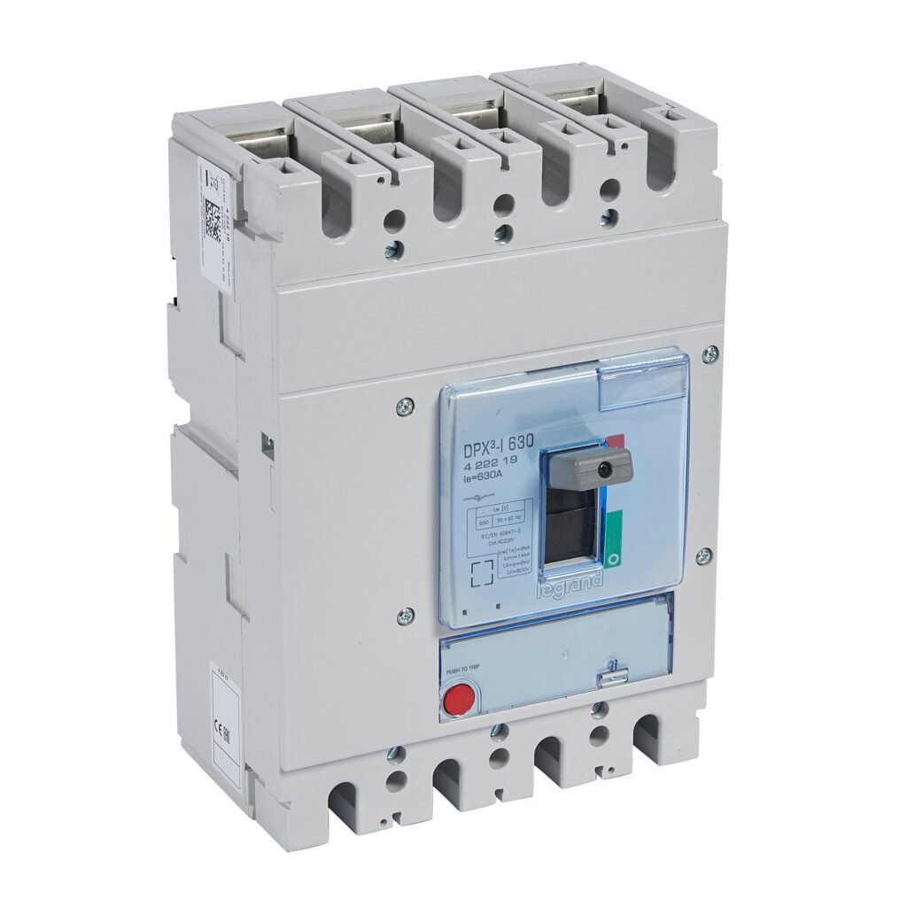Disjoncteur de puissance DPX3 630 - SEZ 4P 630A DPX³ Legrand 422219