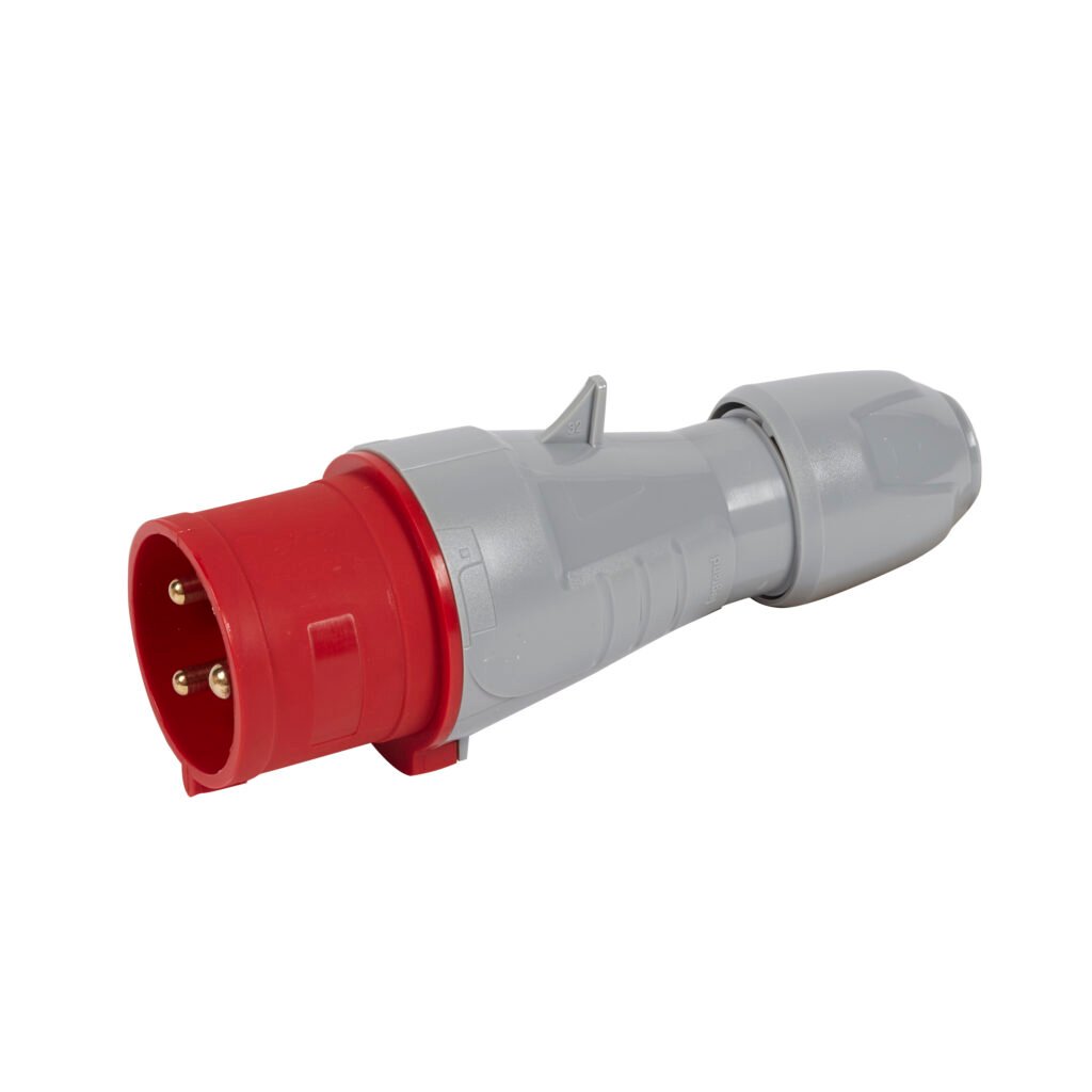 Prise industrielle P17 FICHE 32A 2P+T 415V IP44 Legrand 555237
