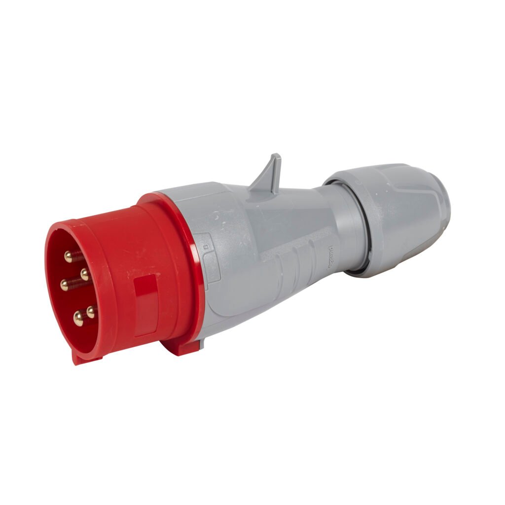 Prise industrielle P17 FICHE 32A 4P+T 415V IP44 Legrand 555239