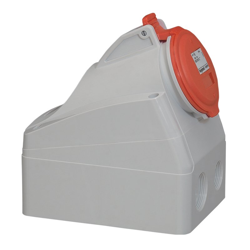 Prise industrielle P17 SOCLE SAIL. 32A 2P+T 415V IP44 Legrand 555257