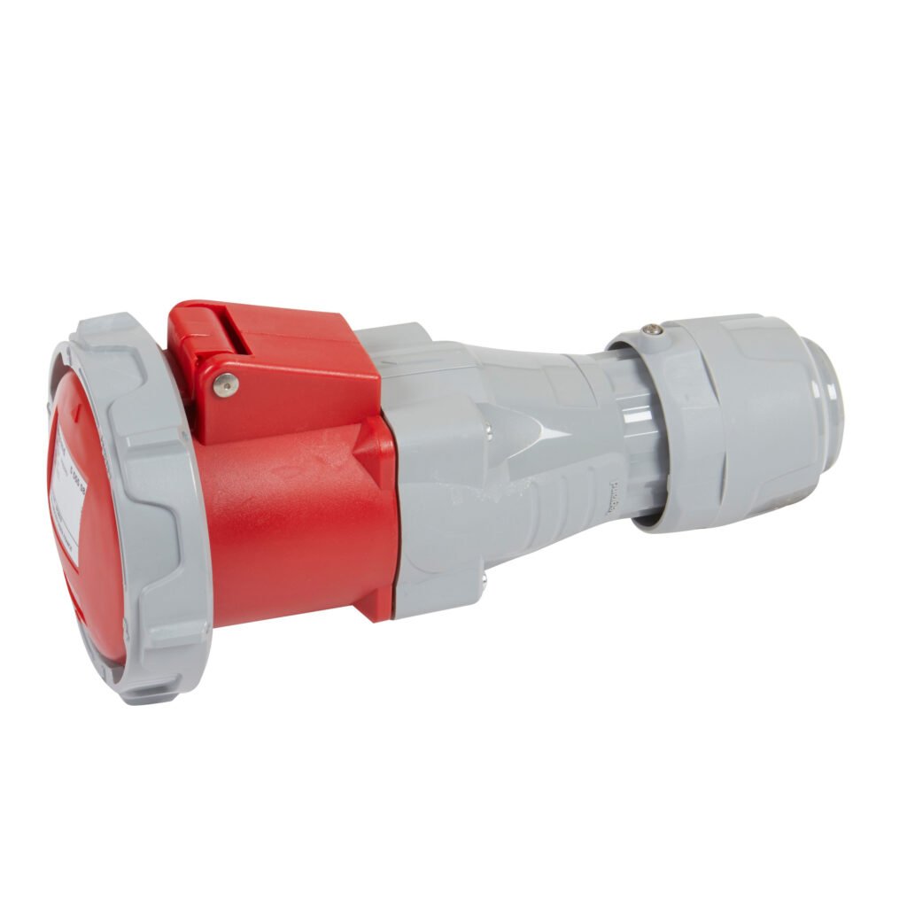prise mobile 63A 3P+T 400V IP66/67/69 P17 Legrand 555508