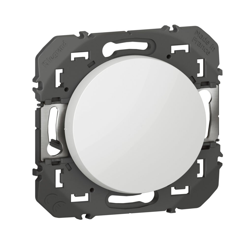 Bouton poussoir POUSSOIR blanc dooxie Legrand 600004