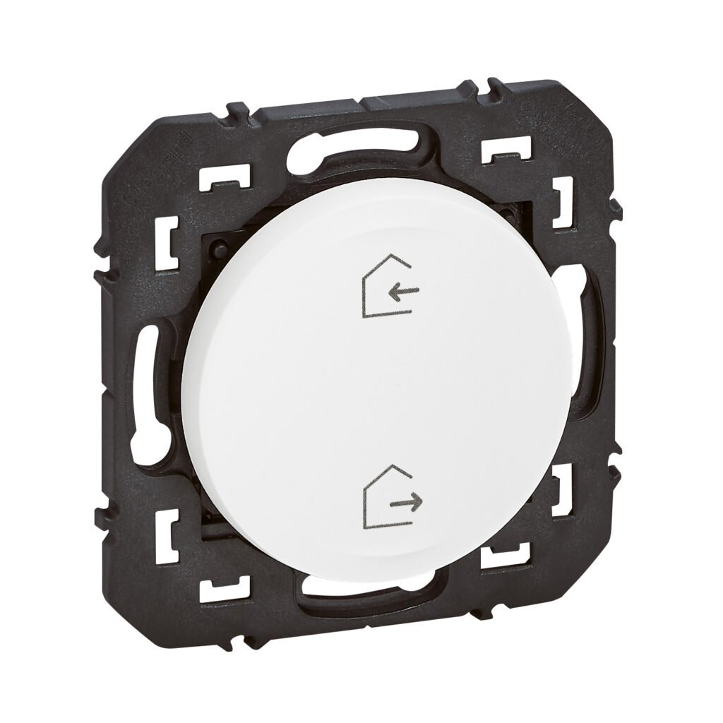 commande D/A sans fil et sans pile blanc dooxie with Netatmo Legrand 600085L