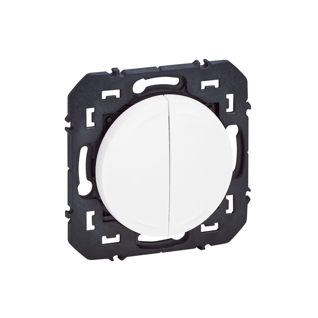 commande ON OFF 2D sans fil et sans pile blanc dooxie with Netatmo Legrand 600088L