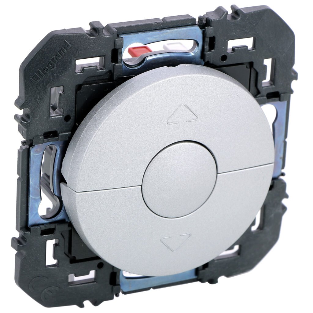Commande de volets POUSSOIR VOLET ROULANT aluminium dooxie Legrand 600122