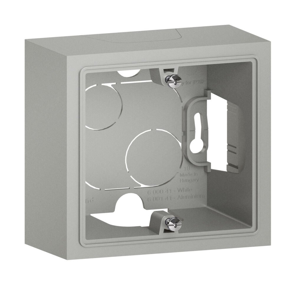 CADRE saillie 1 POSTE aluminium dooxie Legrand 600141
