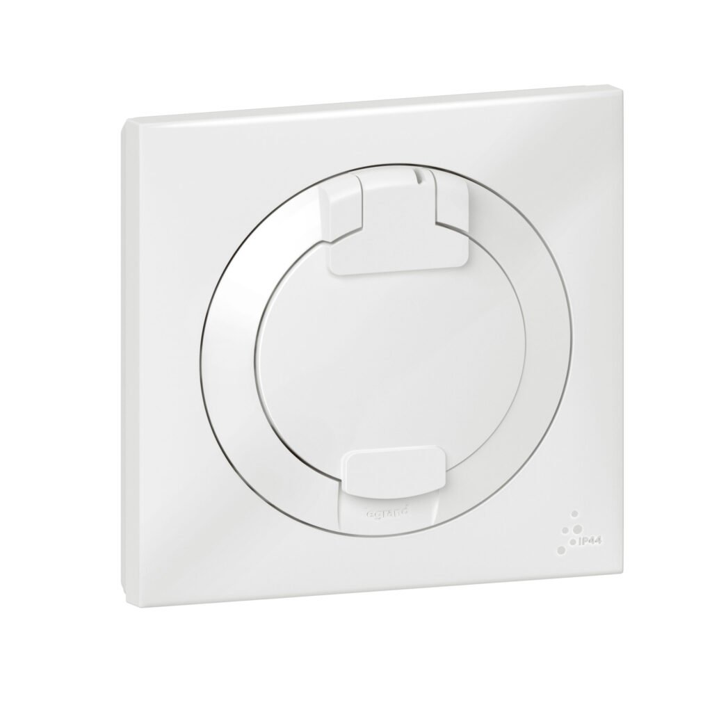 Appareillage étanche 2P+T IP44 blanc dooxie Legrand 600344