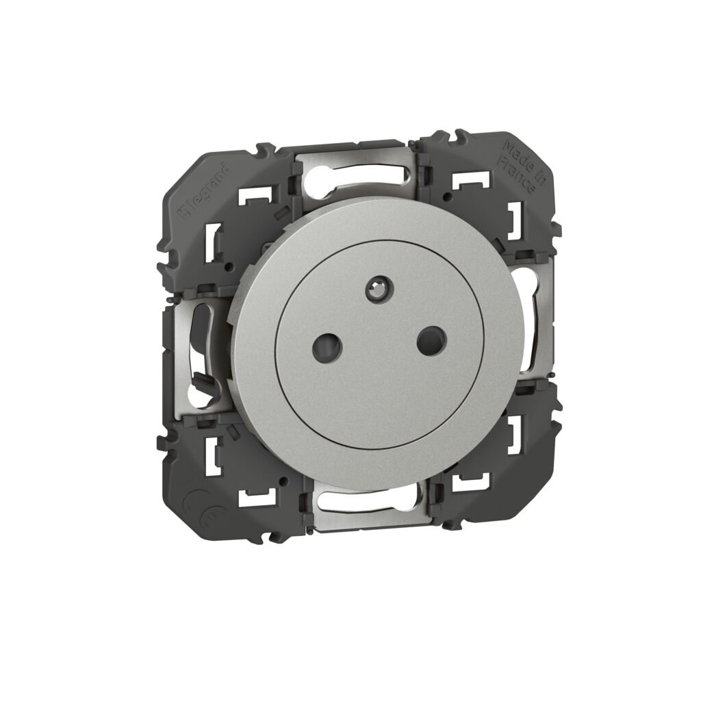 Accessoire de raccordement 2P+T SURFACE aluminium dooxie Legrand 600435