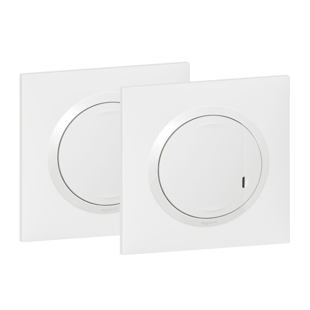 Interrupteur va-et-vient PAP va-et-vient 1 interrupteur VAR+1 commande DOXBL dooxie prêt-à-poser Legrand 600692
