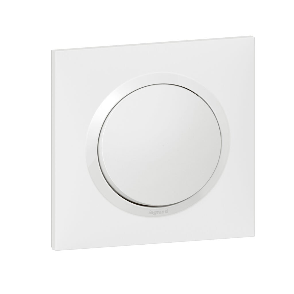 Interrupteur va-et-vient va-et-vient ONE blanc dooxie Legrand 600701