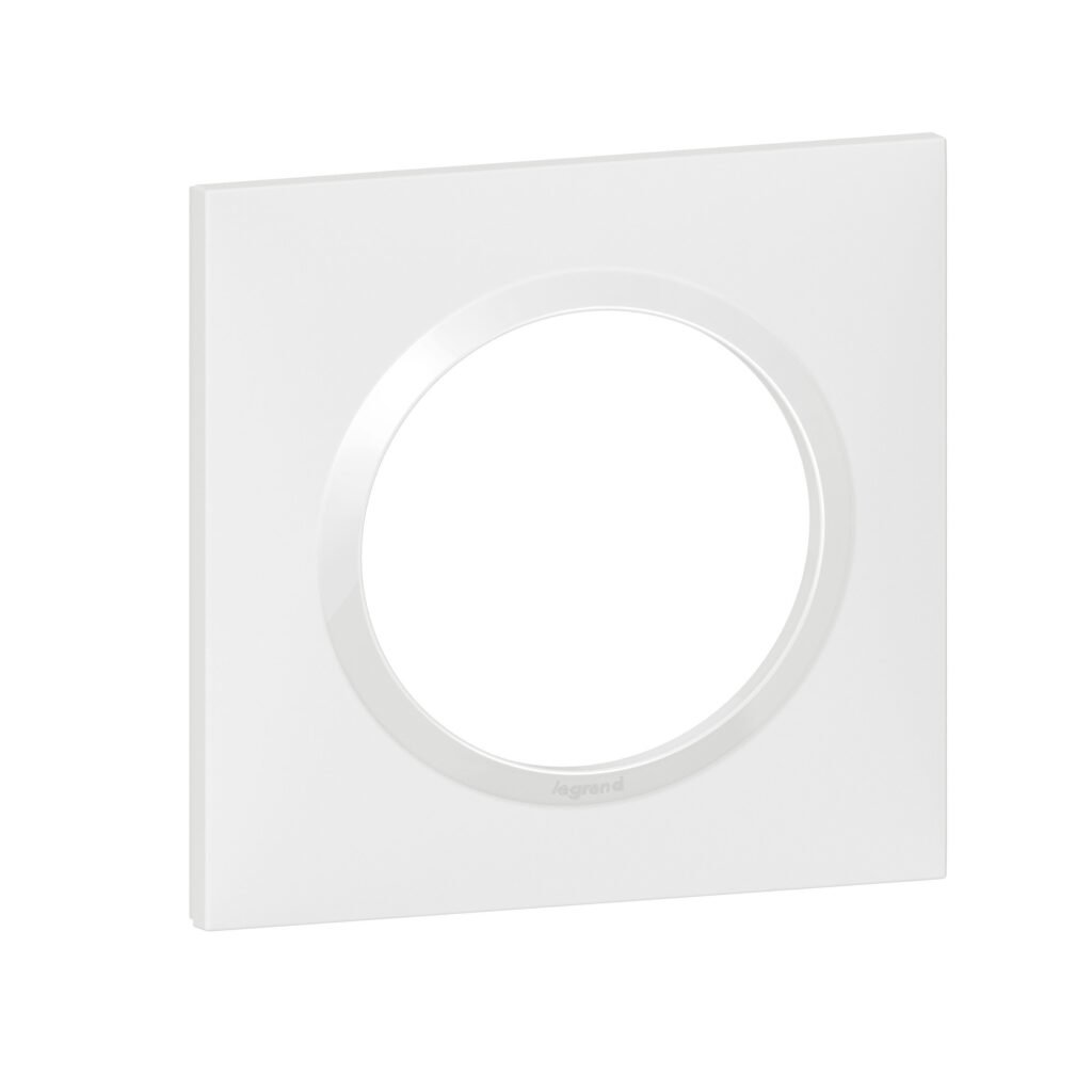 plaque 1P blanc dooxie Legrand 600801