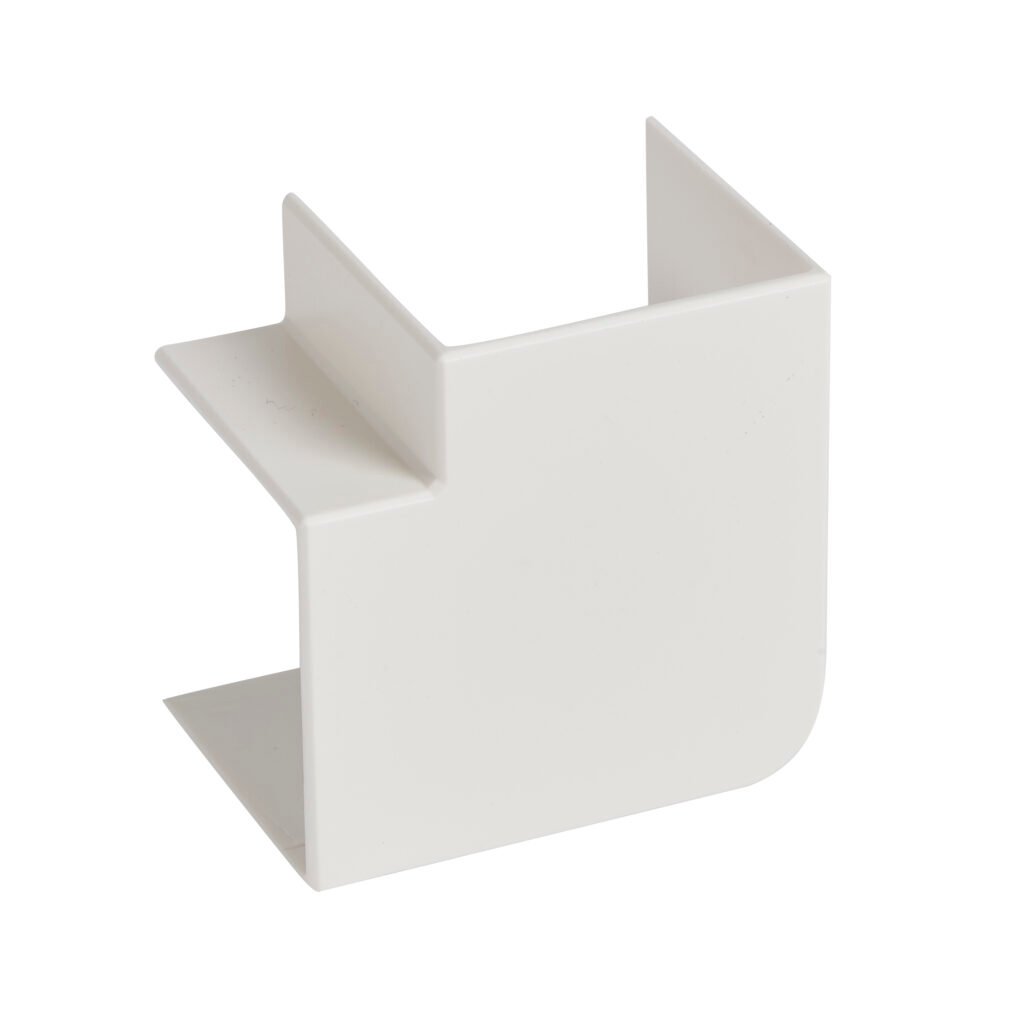 Moulure électrique ANGLE PLAT 40X40 MM DLP Legrand 638183