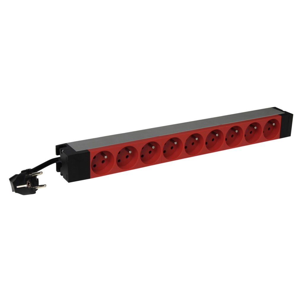 Équipement réseau PDU 19P 9X2P+T FR/B à détrompage VDI Legrand 646811