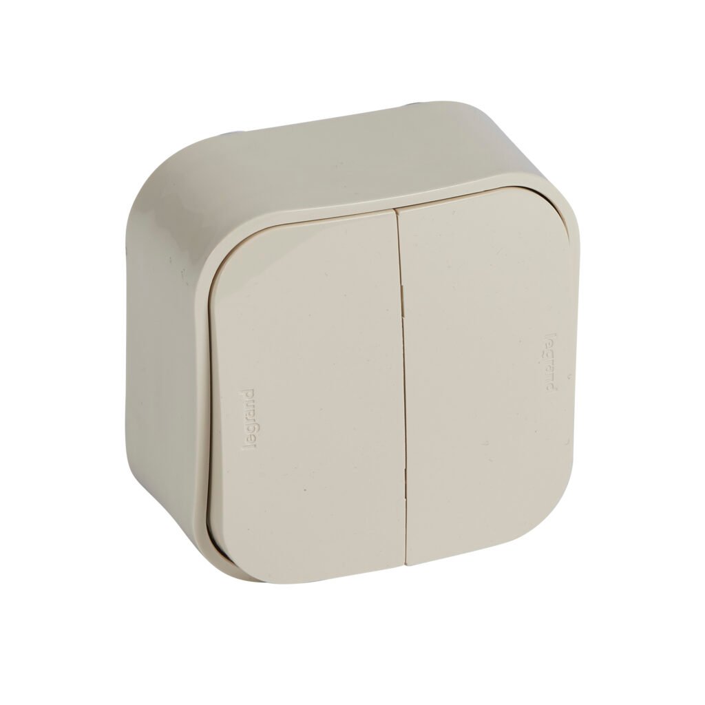 Interrupteur va-et-vient DOUBLE va-et-vient 10AX ivoire Forix Legrand 782436