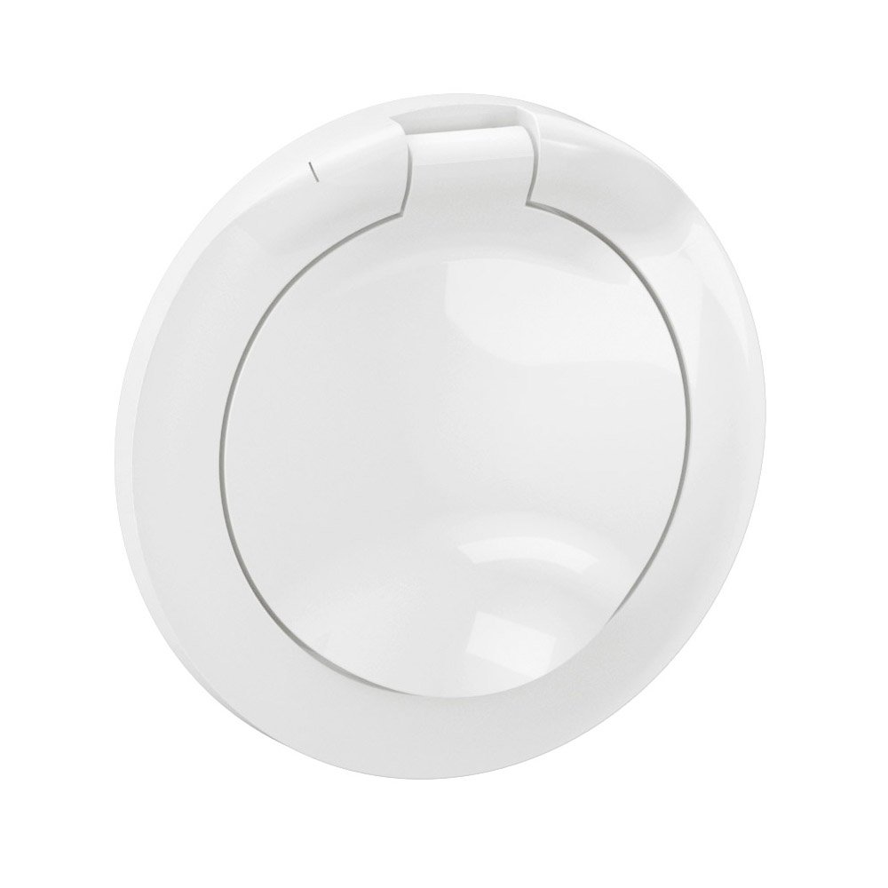 enjoliveur 2P+T blanc IP44 Céliane Legrand CB8111