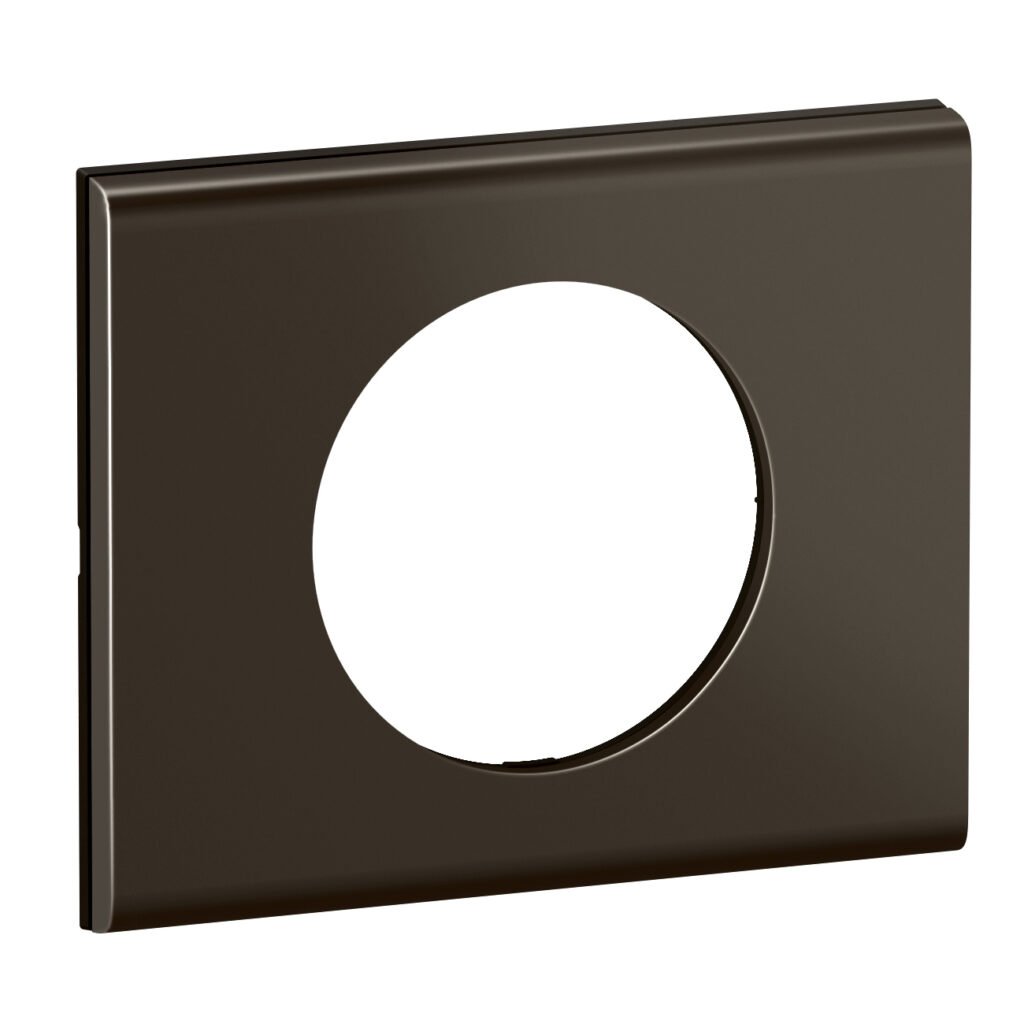 plaque 1P NICKEL SOMBRE SATINE Céliane Legrand CP2201