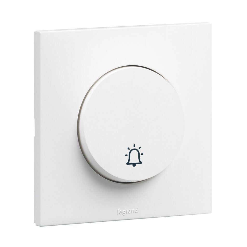 Bouton poussoir POUSSOIR 6A SONNETTE blanc Urbano Legrand UB2312WH