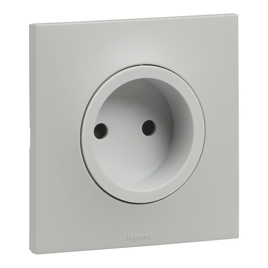 Accessoire de raccordement 2P blanc BV ECLIPS gris Urbano Legrand UB3110GR